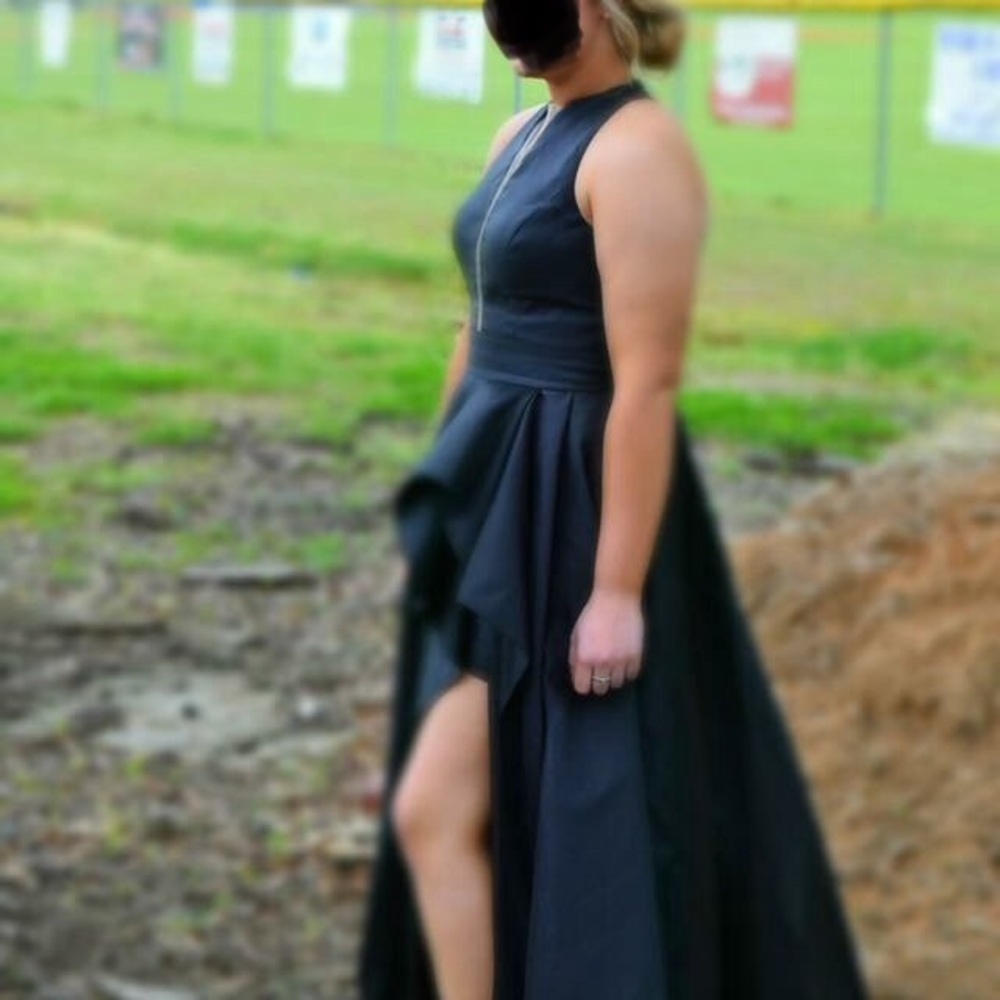 Black Sherri Hill Prom Dress w/ Pockets